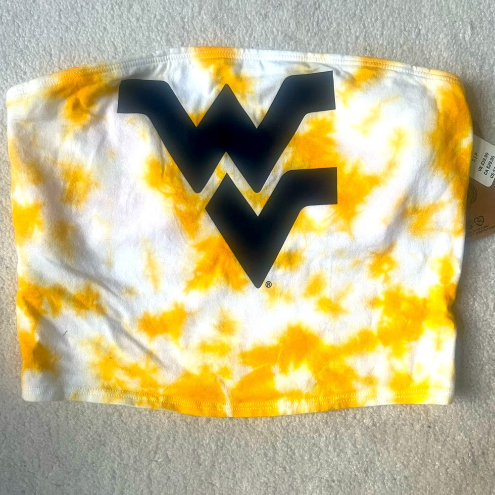 WVU tube top by PINK
